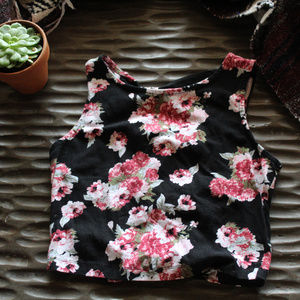 Floral Crop Top